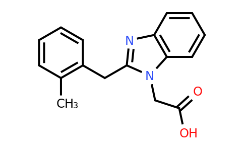 CAS 1097800-71-9 | 2-{2-[(2-methylphenyl)methyl]-1H-1,3-benzodiazol-1-yl}acetic acid