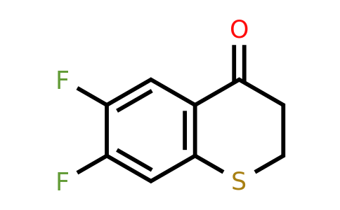 CAS 1097802-78-2 | 6,7-Difluoro-3,4-dihydro-2H-1-benzothiopyran-4-one