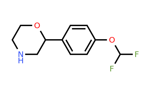 CAS 1097820-96-6 | 2-[4-(difluoromethoxy)phenyl]morpholine