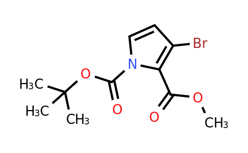 CAS 1097834-88-2 | 1-tert-butyl 2-methyl 3-bromo-1H-pyrrole-1,2-dicarboxylate