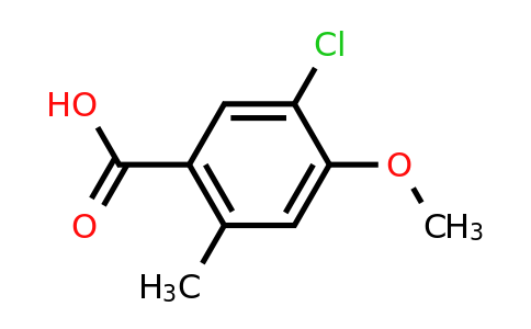 CAS 109803-47-6 | 5-chloro-4-methoxy-2-methylbenzoic acid