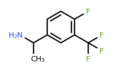 CAS 1098068-92-8 | 1-[4-fluoro-3-(trifluoromethyl)phenyl]ethan-1-amine