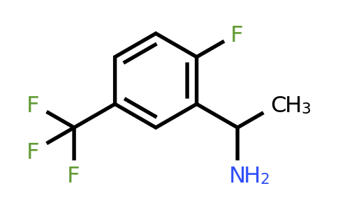 CAS 1098071-65-8 | 1-(2-Fluoro-5-(trifluoromethyl)phenyl)ethanamine