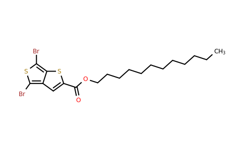 CAS 1098102-93-2 | Dodecyl 4,6-dibromothieno[3,4-b]thiophene-2-carboxylate