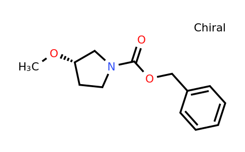 CAS 1098200-90-8 | (S)-Benzyl 3-methoxypyrrolidine-1-carboxylate