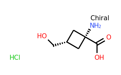CAS 109826-20-2 | cis-1-amino-3-(hydroxymethyl)cyclobutanecarboxylic acid;hydrochloride