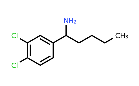 CAS 1098349-07-5 | 1-(3,4-Dichlorophenyl)pentan-1-amine