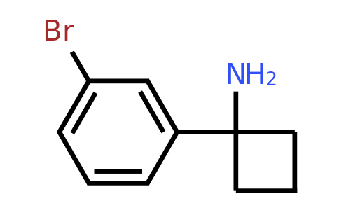 CAS 1098349-39-3 | 1-(3-Bromophenyl)cyclobutanamine