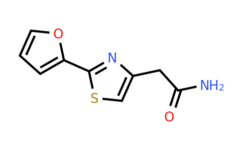 CAS 1098349-47-3 | 2-[2-(Furan-2-yl)-1,3-thiazol-4-yl]acetamide