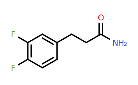 CAS 1098350-17-4 | 3-(3,4-Difluorophenyl)propanamide