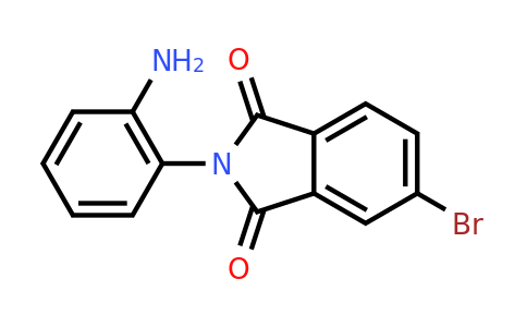 CAS 1098352-75-0 | 2-(2-Aminophenyl)-5-bromo-2,3-dihydro-1H-isoindole-1,3-dione
