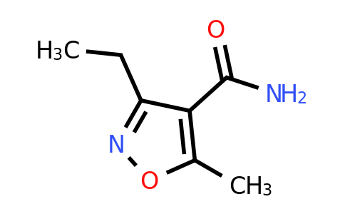 CAS 1098356-48-9 | 3-ethyl-5-methyl-1,2-oxazole-4-carboxamide