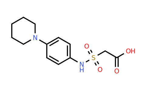 CAS 1098369-40-4 | 2-{[4-(piperidin-1-yl)phenyl]sulfamoyl}acetic acid
