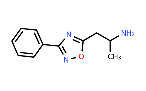 CAS 1098387-73-5 | 1-(3-phenyl-1,2,4-oxadiazol-5-yl)propan-2-amine