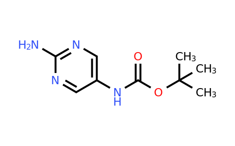 CAS 1098605-67-4 | tert-Butyl (2-aminopyrimidin-5-yl)carbamate