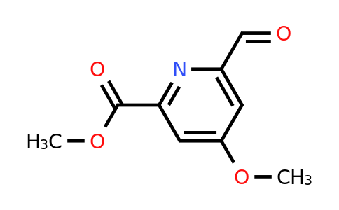 CAS 109880-40-2 | Methyl 6-formyl-4-methoxypyridine-2-carboxylate
