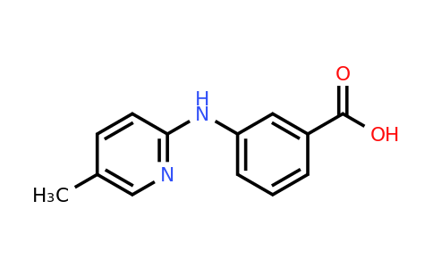 CAS 1099057-20-1 | 3-((5-Methylpyridin-2-yl)amino)benzoic acid