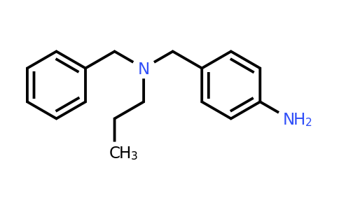 CAS 1099073-00-3 | 4-((Benzyl(propyl)amino)methyl)aniline