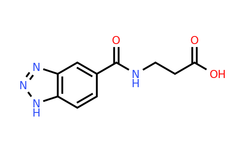 CAS 1099152-06-3 | 3-[(1H-1,2,3-benzotriazol-5-yl)formamido]propanoic acid