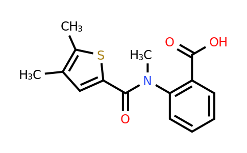 CAS 1099164-46-1 | 2-(N-methyl4,5-dimethylthiophene-2-amido)benzoic acid