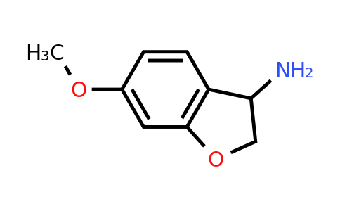 CAS 109926-37-6 | 3-Benzofuranamine, 2,3-dihydro-6-methoxy-