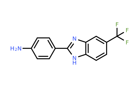 CAS 1099589-75-9 | 4-(5-(trifluoromethyl)-1H-benzo[d]imidazol-2-yl)aniline