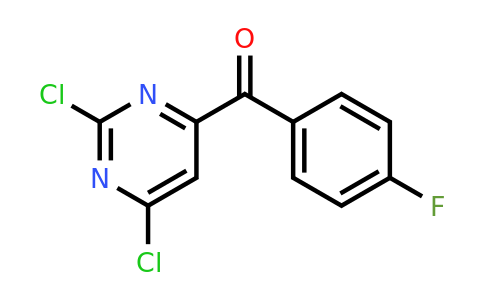 CAS 1099597-81-5 | (2,6-Dichloropyrimidin-4-yl)-(4-fluorophenyl)methanone