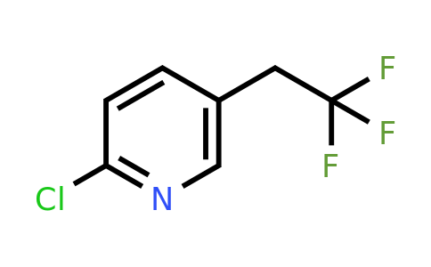 CAS 1099598-08-9 | 2-Chloro-5-(2,2,2-trifluoroethyl)pyridine