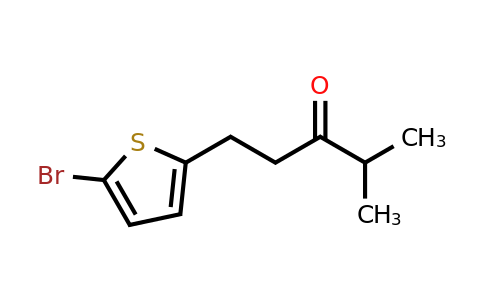 CAS 1099621-62-1 | 1-(5-Bromothiophen-2-yl)-4-methylpentan-3-one