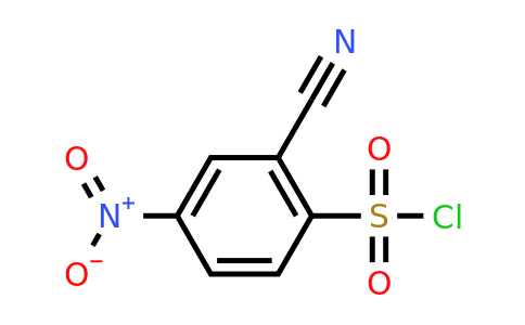 CAS 1099632-44-6 | 2-Cyano-4-nitrobenzene-1-sulfonyl chloride