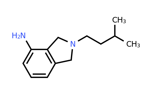 CAS 1099643-59-0 | 2-(3-Methylbutyl)-2,3-dihydro-1H-isoindol-4-amine