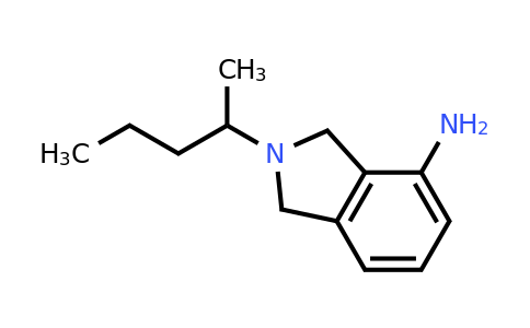 CAS 1099643-86-3 | 2-(Pentan-2-yl)-2,3-dihydro-1H-isoindol-4-amine