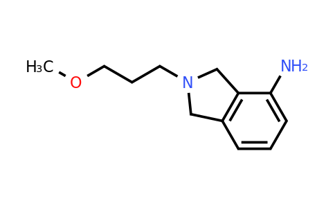 CAS 1099644-34-4 | 2-(3-Methoxypropyl)-2,3-dihydro-1H-isoindol-4-amine
