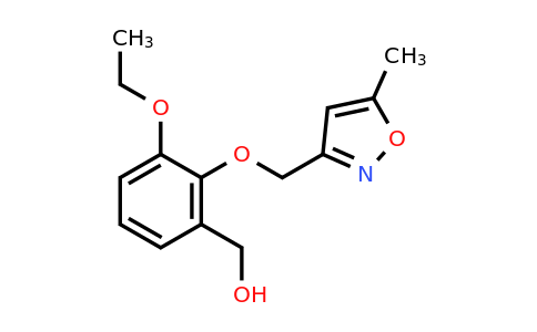 CAS 1099647-85-4 | {3-ethoxy-2-[(5-methyl-1,2-oxazol-3-yl)methoxy]phenyl}methanol