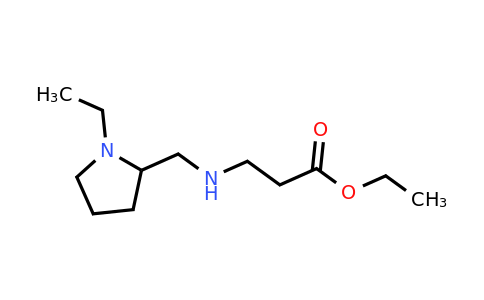 CAS 1099649-25-8 | Ethyl 3-{[(1-ethylpyrrolidin-2-yl)methyl]amino}propanoate