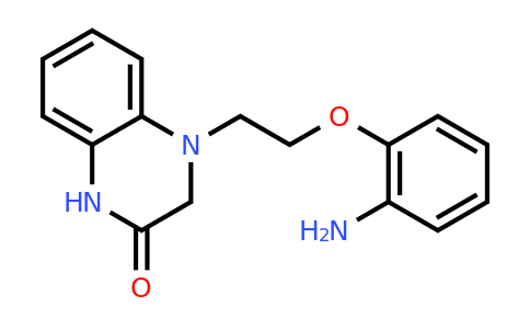 CAS 1099658-11-3 | 4-[2-(2-Aminophenoxy)ethyl]-1,2,3,4-tetrahydroquinoxalin-2-one