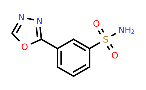 CAS 1099660-87-3 | 3-(1,3,4-oxadiazol-2-yl)benzene-1-sulfonamide