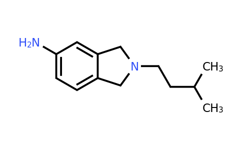 CAS 1099677-29-8 | 2-(3-Methylbutyl)-2,3-dihydro-1H-isoindol-5-amine