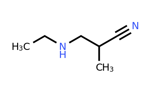 CAS 1099681-78-3 | 3-(Ethylamino)-2-methylpropanenitrile