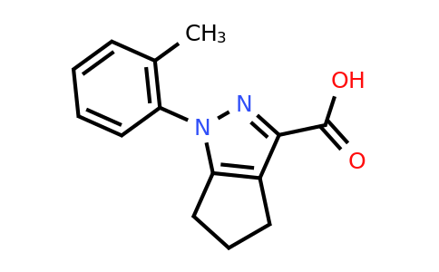 CAS 1099683-09-6 | 1-(2-Methylphenyl)-1H,4H,5H,6H-cyclopenta[c]pyrazole-3-carboxylic acid