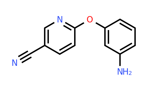 CAS 1099689-56-1 | 6-(3-Aminophenoxy)nicotinonitrile
