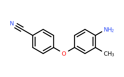 CAS 1099689-63-0 | 4-(4-Amino-3-methylphenoxy)benzonitrile
