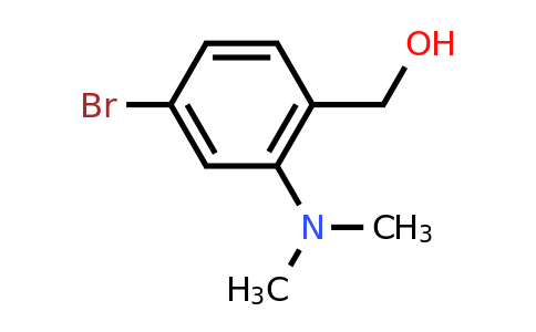 CAS 1099693-37-4 | [4-Bromo-2-(dimethylamino)phenyl]methanol