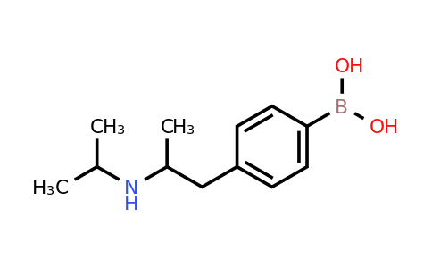 CAS 109971-40-6 | (4-(2-(Isopropylamino)propyl)phenyl)boronic acid