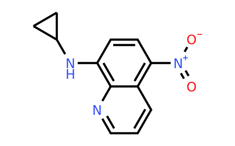 CAS 1099929-70-0 | N-Cyclopropyl-5-nitroquinolin-8-amine