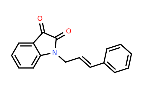 CAS 1100127-67-0 | 1-Cinnamylindoline-2,3-dione