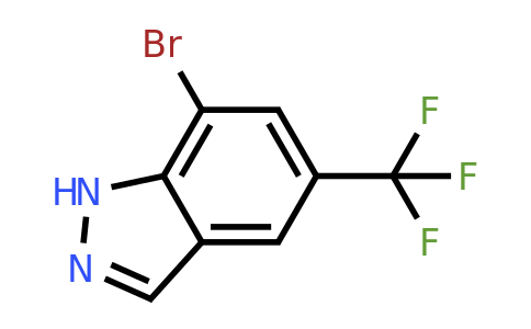 CAS 1100212-66-5 | 7-Bromo-5-(trifluoromethyl)-1H-indazole