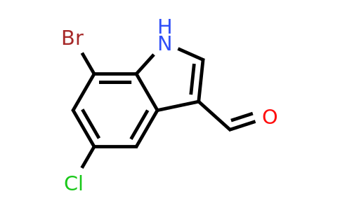 CAS 1100217-75-1 | 7-bromo-5-chloro-1H-indole-3-carbaldehyde