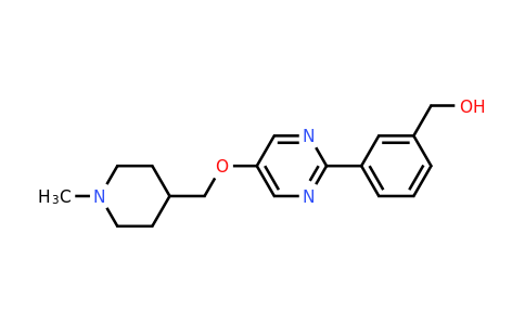 CAS 1100598-48-8 | (3-{5-[(1-methylpiperidin-4-yl)methoxy]pyrimidin-2-yl}phenyl)methanol
