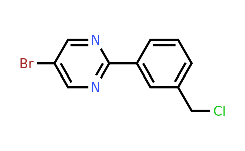 CAS 1100598-50-2 | 5-Bromo-2-(3-(chloromethyl)phenyl)pyrimidine
